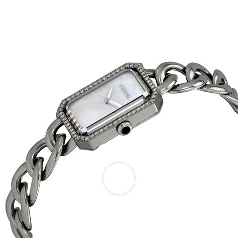 chanel paris watch white|chanel premiere watch price.